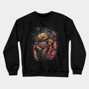 Space Crab Adventure Crewneck Sweatshirt